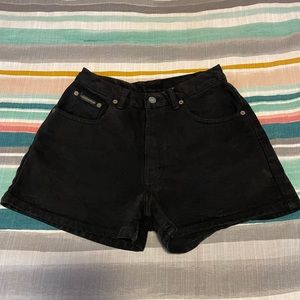 Vintage 90s CK denim shorts